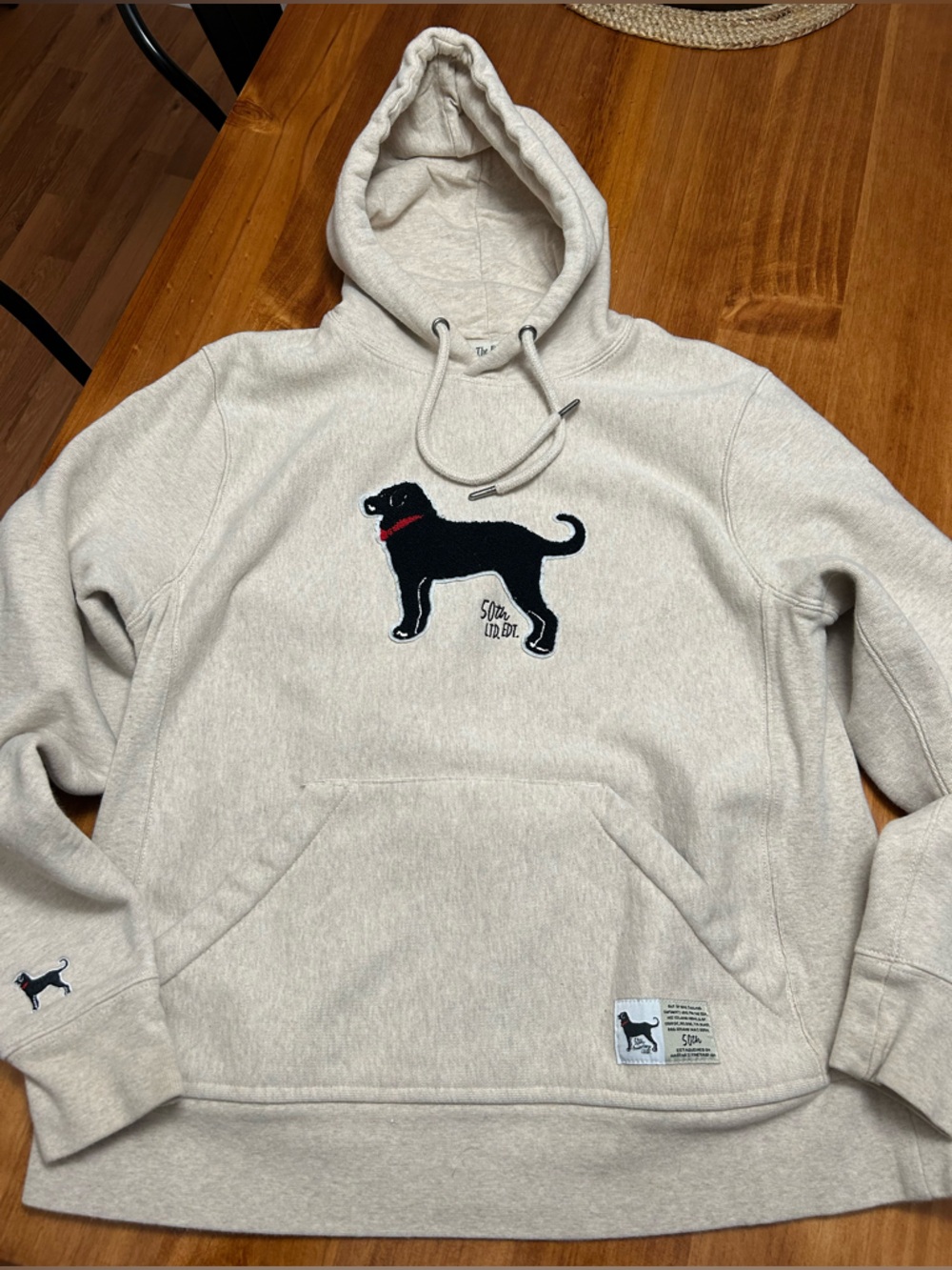 The Black Dog 50th Anniversary Hoodie Large